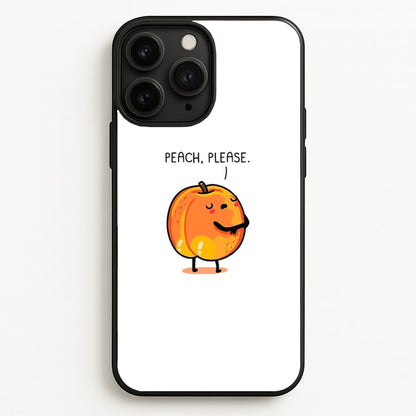 Peach, Please - Funny Pun  -  Phone Case for iPhone 11 Pro