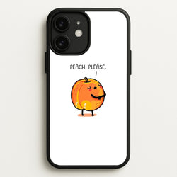 Peach, Please - Funny Pun  -  Phone Case for iPhone 11