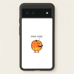 Peach, Please - Funny Pun  -  Phone Case for Google Pixel 6