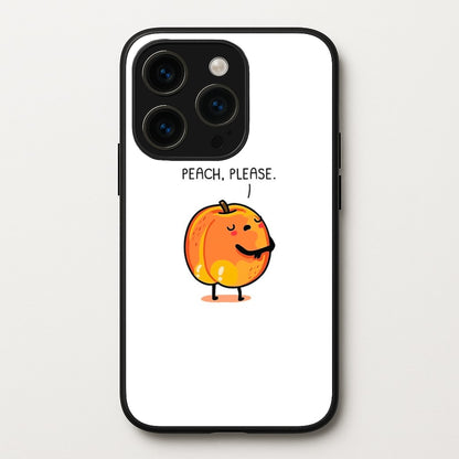 Peach, Please - Funny Pun  -  Phone Case for iPhone 15 Pro Max