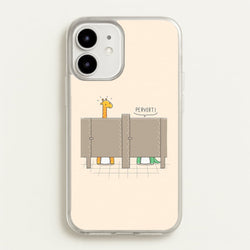 Pervert - Funny Pun  -  Phone Case for iPhone 12 / 12 Pro