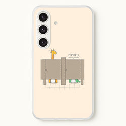Pervert - Funny Pun  -  Phone Case for Galaxy S25