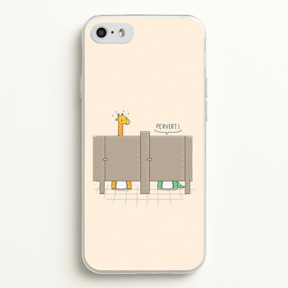 Pervert - Funny Pun  -  Phone Case for iPhone 5 / 5s / SE 2016