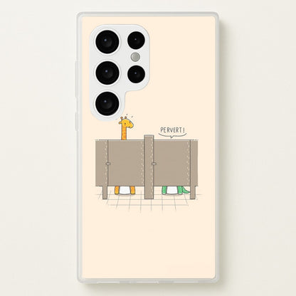 Pervert - Funny Pun  -  Phone Case for Galaxy S24 Ultra