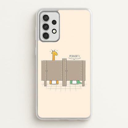 Pervert - Funny Pun  -  Phone Case for Galaxy A52 / A52s