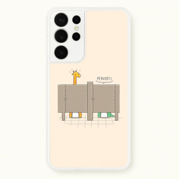 Pervert - Funny Pun  -  Phone Case for Galaxy S21 Ultra