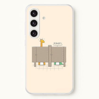 Pervert - Funny Pun  -  Phone Case for Galaxy S25 Plus