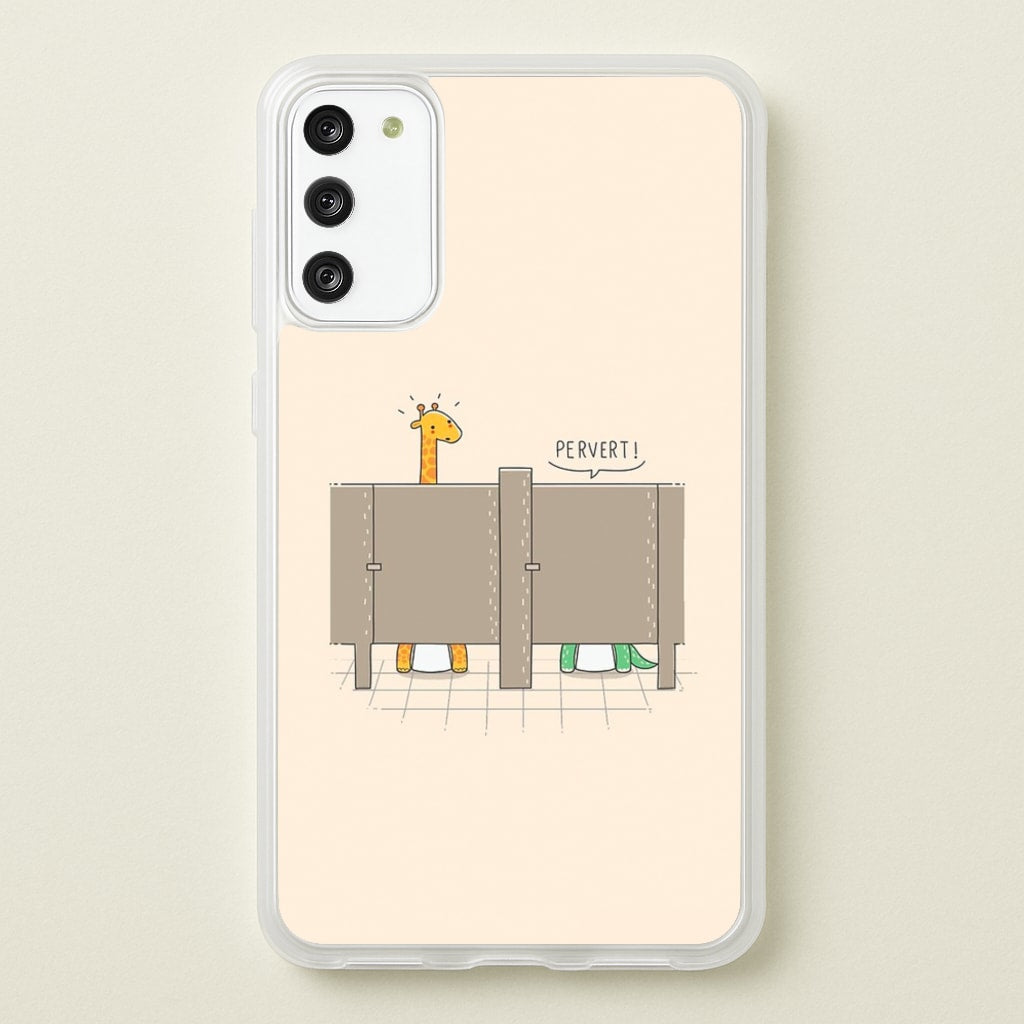 Pervert - Funny Pun  -  Phone Case for Galaxy S20FE