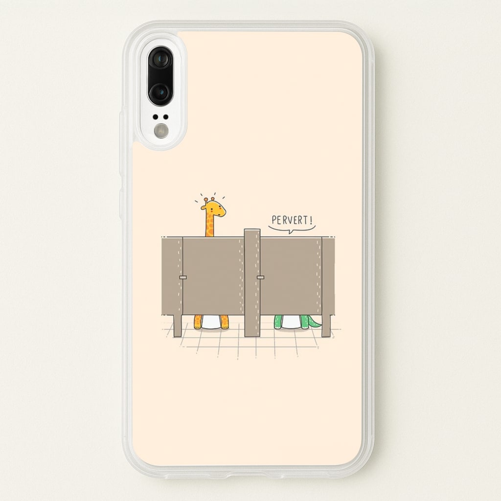 Pervert - Funny Pun  -  Phone Case for Huawei P20