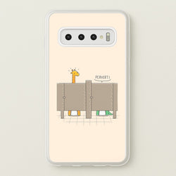 Pervert - Funny Pun  -  Phone Case for Galaxy S10 Plus