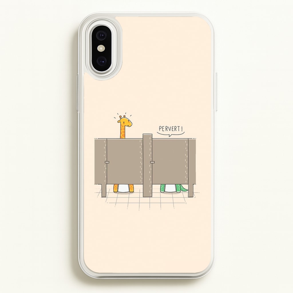 Pervert - Funny Pun  -  Phone Case for iPhone XS Max