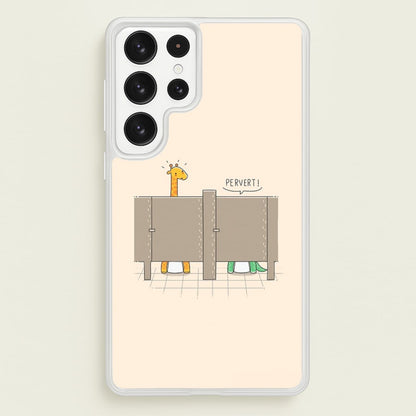 Pervert - Funny Pun  -  Phone Case for Galaxy S23 Ultra