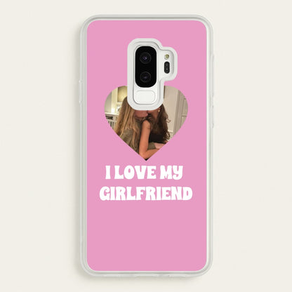 I Love My Girlfriend - Personalised Couples  - Personalised Valentine's Day Phone Case for Galaxy S9 Plus