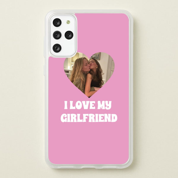 I Love My Girlfriend - Personalised Couples  - Personalised Valentine's Day Phone Case for Galaxy S20 Plus