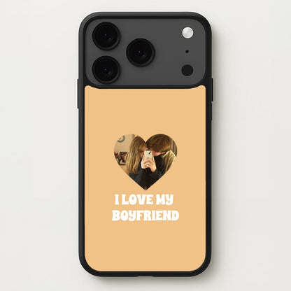 I Love My Boyfriend - Personalised Couples Phone Case for iPhone 17 Pro Max