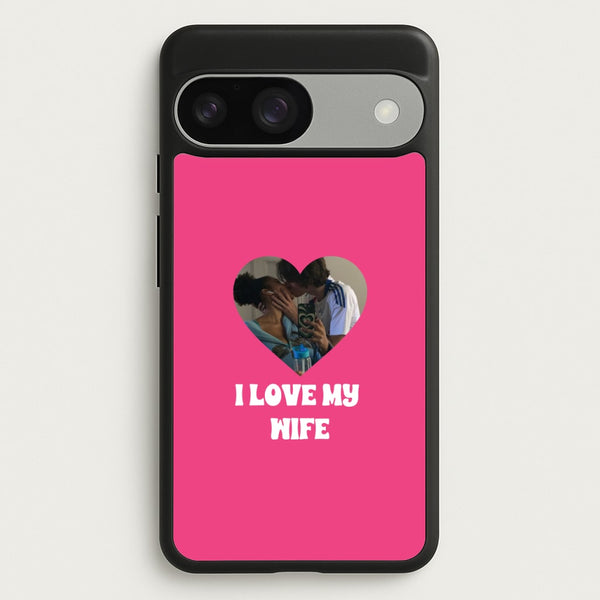 I Love My Wife - Personalised Couples  - Personalised Valentine's Day Phone Case for Google Pixel 9 / 9 Pro