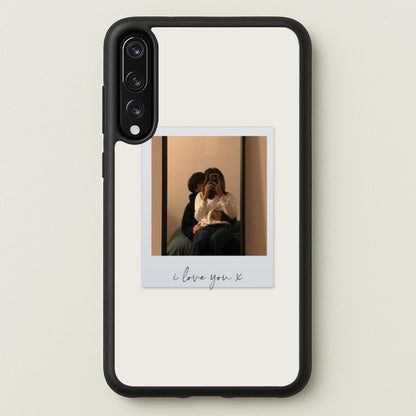 I Love You Polaroid - Personalised Couples  - Personalised Valentine's Day Phone Case for Huawei P20 Pro