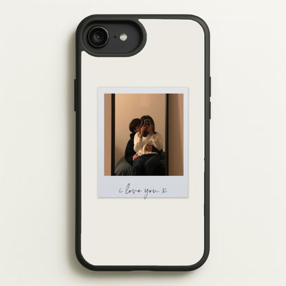 I Love You Polaroid - Personalised Couples  - Personalised Valentine's Day Phone Case for iPhone 6 Plus / 7 Plus / 8 Plus