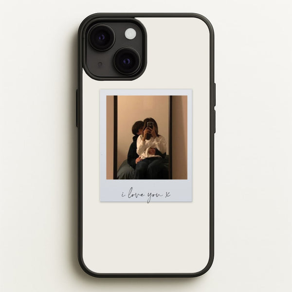 I Love You Polaroid - Personalised Couples  - Personalised Valentine's Day Phone Case for iPhone 13 Mini