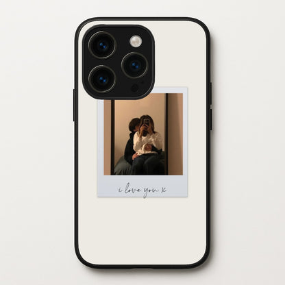 I Love You Polaroid - Personalised Couples  - Personalised Valentine's Day Phone Case for iPhone 15 Pro