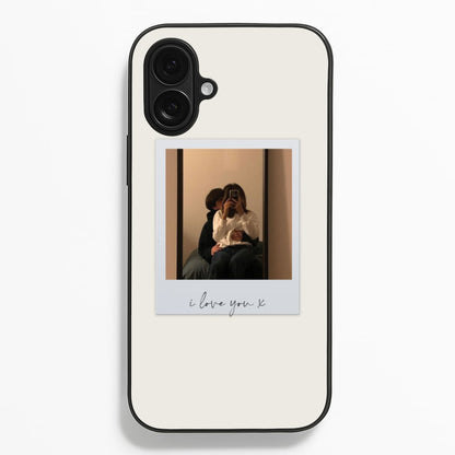 I Love You Polaroid - Personalised Couples  - Personalised Valentine's Day Phone Case for iPhone 16 Plus