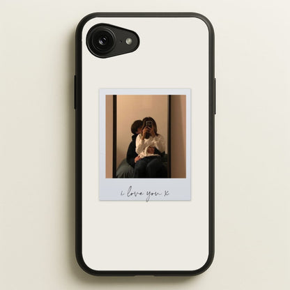 I Love You Polaroid - Personalised Couples  - Personalised Valentine's Day Phone Case for iPhone 16e