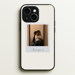 I Love You Polaroid - Personalised Couples  - Personalised Valentine's Day Phone Case for iPhone 15 Plus