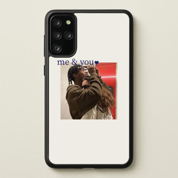 Me And You - Personalised Couples  - Personalised Valentine's Day Phone Case for Galaxy S20 Plus