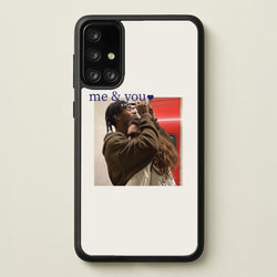 Me And You - Personalised Couples  - Personalised Valentine's Day Phone Case for Galaxy A71