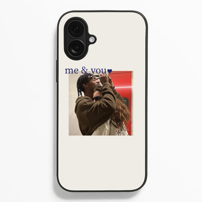 Me And You - Personalised Couples  - Personalised Valentine's Day Phone Case for iPhone 16 Plus