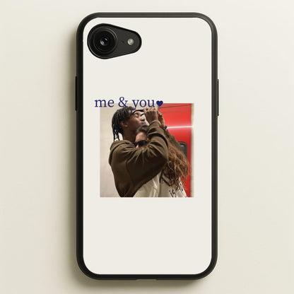 Me And You - Personalised Couples  - Personalised Valentine's Day Phone Case for iPhone 16e
