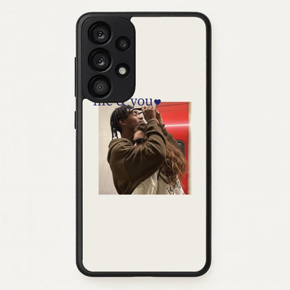 Me And You - Personalised Couples  - Personalised Valentine's Day Phone Case for Galaxy A53