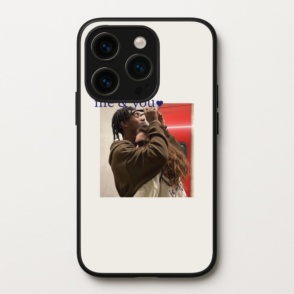 Me And You - Personalised Couples  - Personalised Valentine's Day Phone Case for iPhone 15 Pro Max