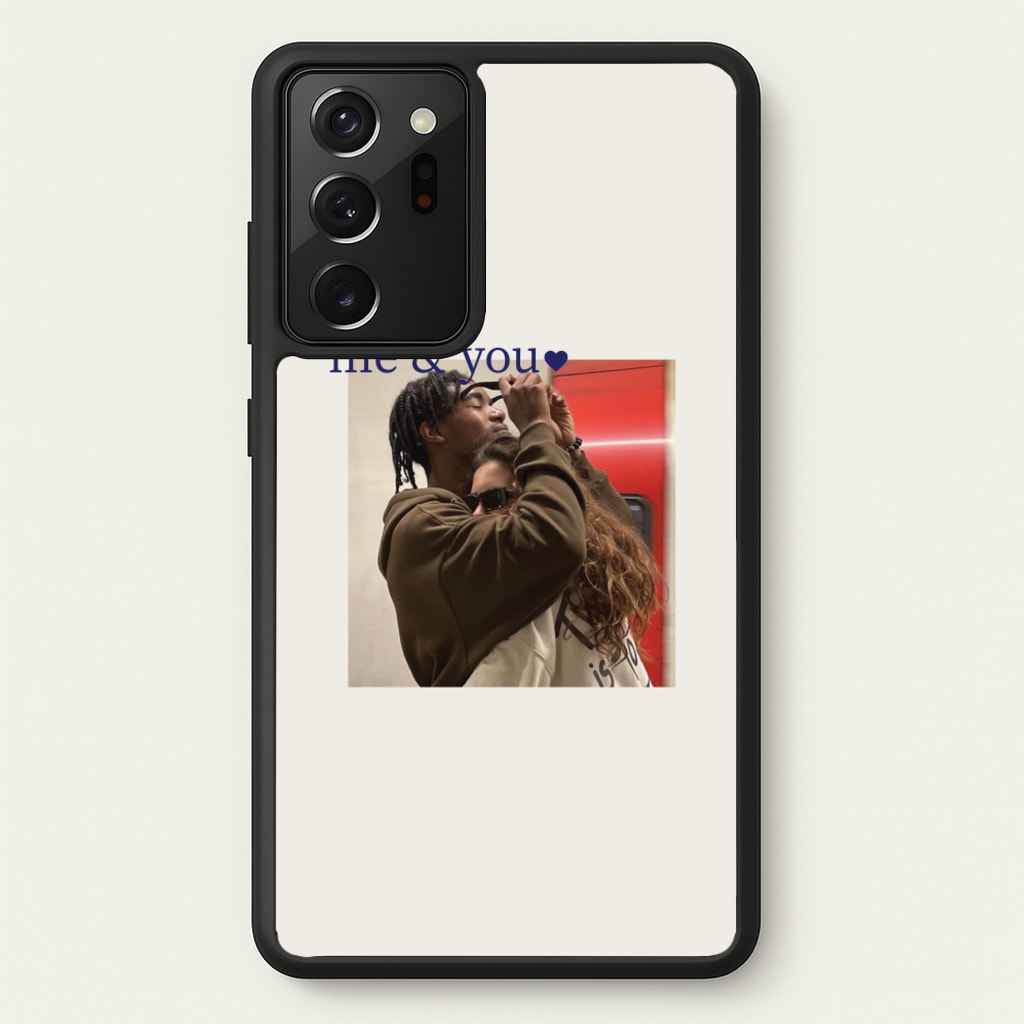 Me And You - Personalised Couples  - Personalised Valentine's Day Phone Case for Galaxy Note 20 Ultra