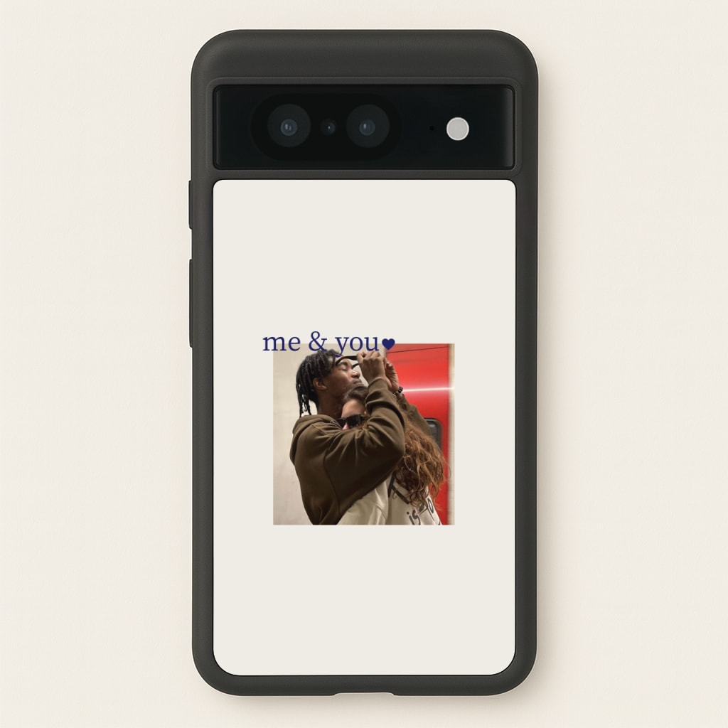 Me And You - Personalised Couples  - Personalised Valentine's Day Phone Case for Google Pixel 8