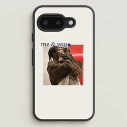 Me And You - Personalised Couples  - Personalised Valentine's Day Phone Case for Google Pixel 9a