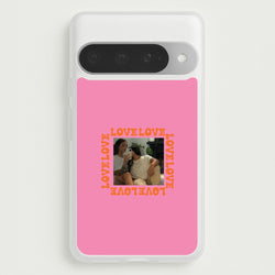 Love, Love, Love - Personalised Couples Phone Case for Google Pixel 10 Pro XL