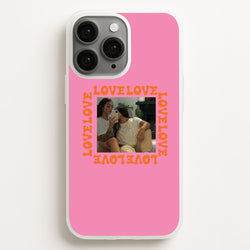 Love, Love, Love - Personalised Couples  - Personalised Valentine's Day Phone Case for iPhone 11 Pro