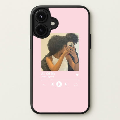 Album Cover - Personalised Couples Phone Case for iPhone 17