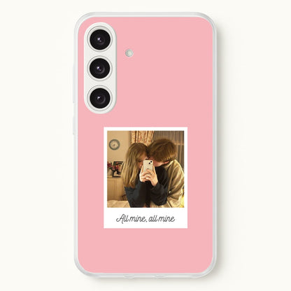 All Mine, All Mine - Personalised Couples  - Personalised Valentine's Day Phone Case for Galaxy S24