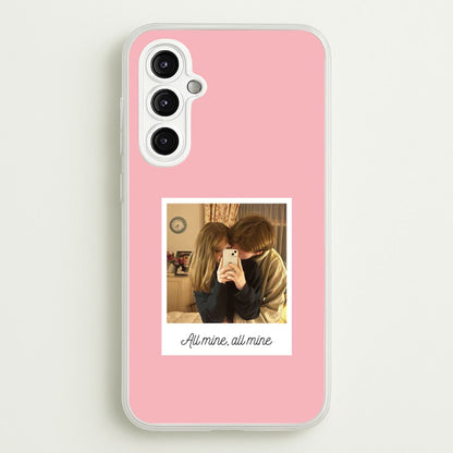 All Mine, All Mine - Personalised Couples  - Personalised Valentine's Day Phone Case for Galaxy A14
