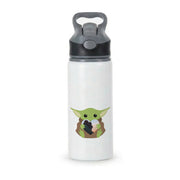 Baby Yoda - Personalised Couples Active Water Bottle 1