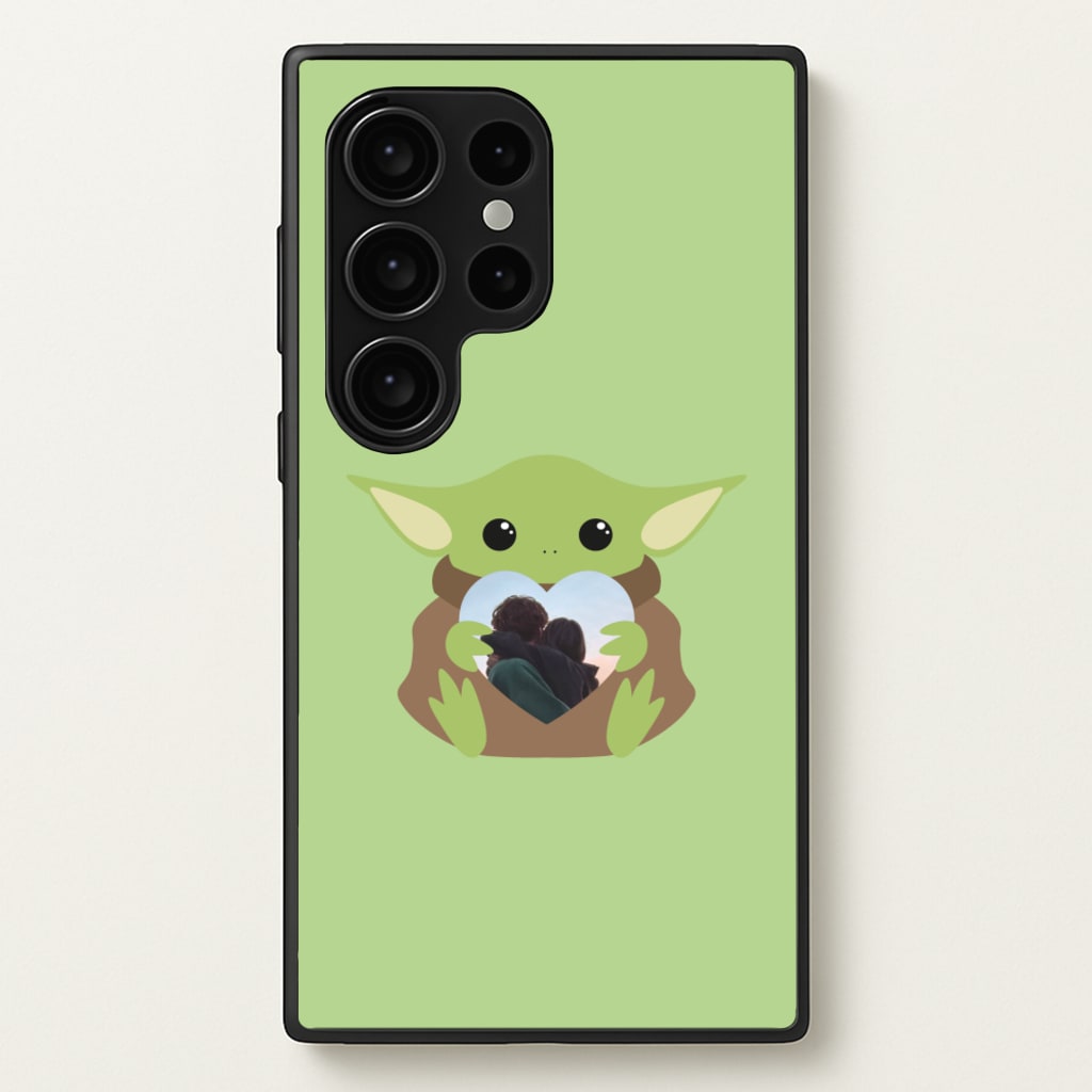 Baby Yoda - Personalised Couples  - Personalised Valentine's Day Phone Case for Galaxy S24 Ultra