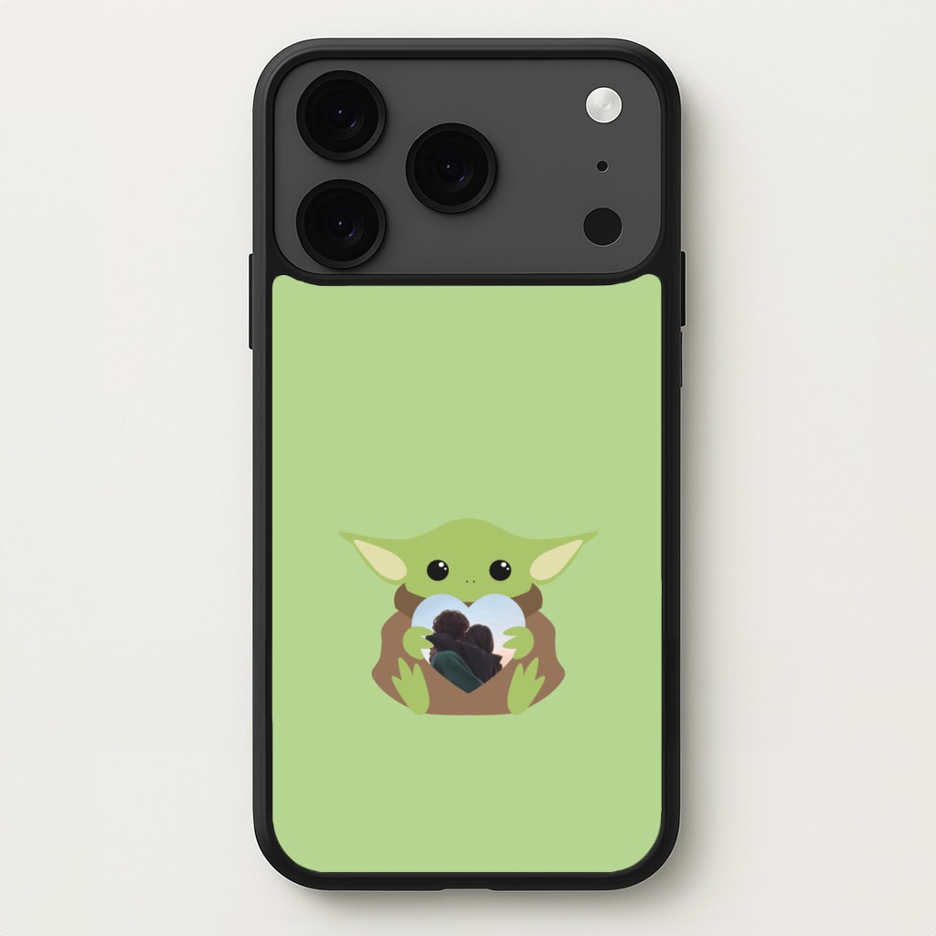 Baby Yoda - Personalised Couples Phone Case for iPhone 17 Pro