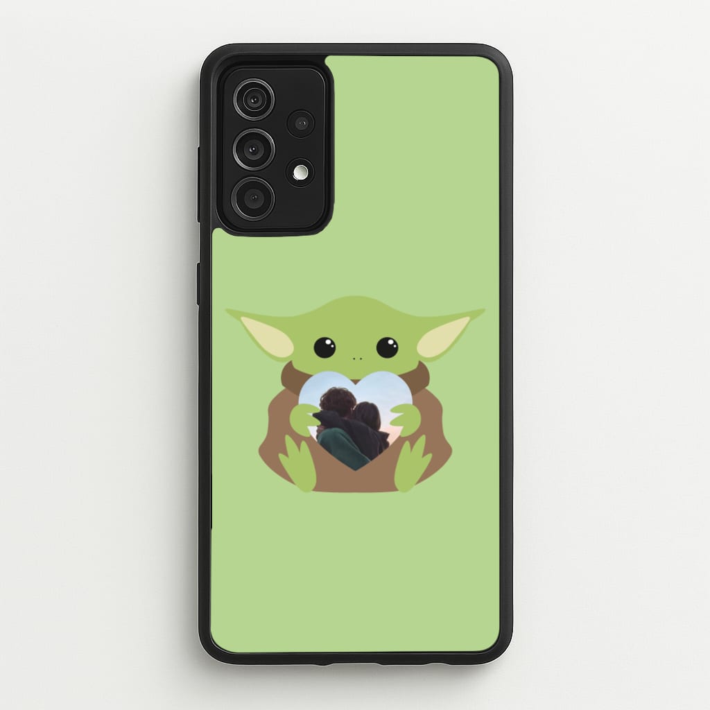 Baby Yoda - Personalised Couples  - Personalised Valentine's Day Phone Case for Galaxy A52 / A52s