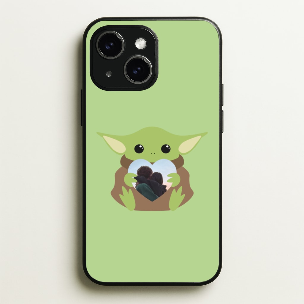 Baby Yoda - Personalised Couples  - Personalised Valentine's Day Phone Case for iPhone 14 Plus
