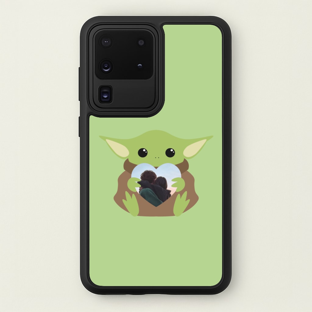 Baby Yoda - Personalised Couples  - Personalised Valentine's Day Phone Case for Galaxy S20 Ultra
