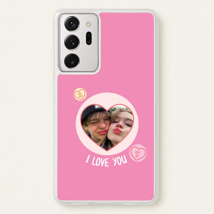 I Love You - Personalised Couples  - Personalised Valentine's Day Phone Case for Galaxy Note 20 Ultra