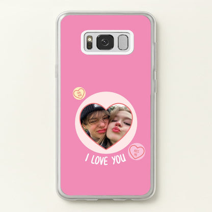 I Love You - Personalised Couples  - Personalised Valentine's Day Phone Case for Galaxy S8 Plus
