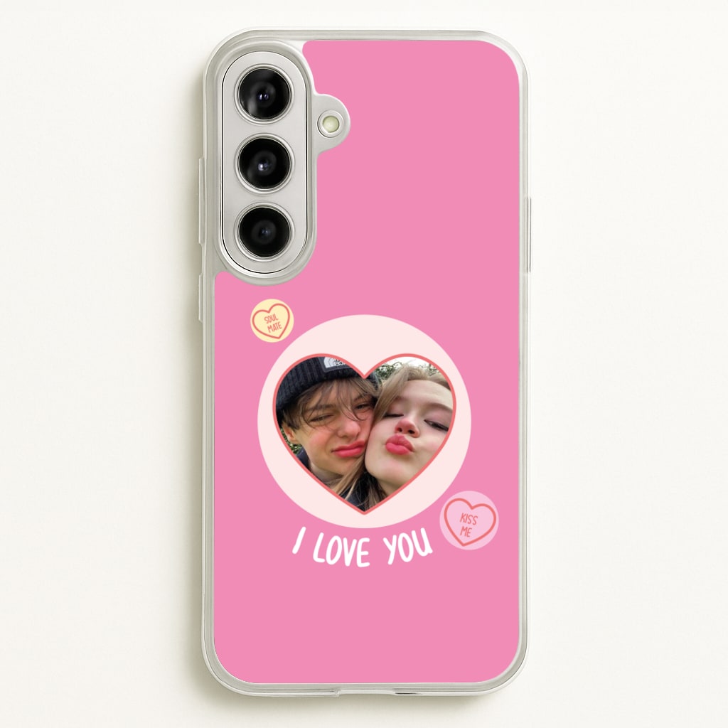 I Love You - Personalised Couples  - Personalised Valentine's Day Phone Case for Galaxy A56